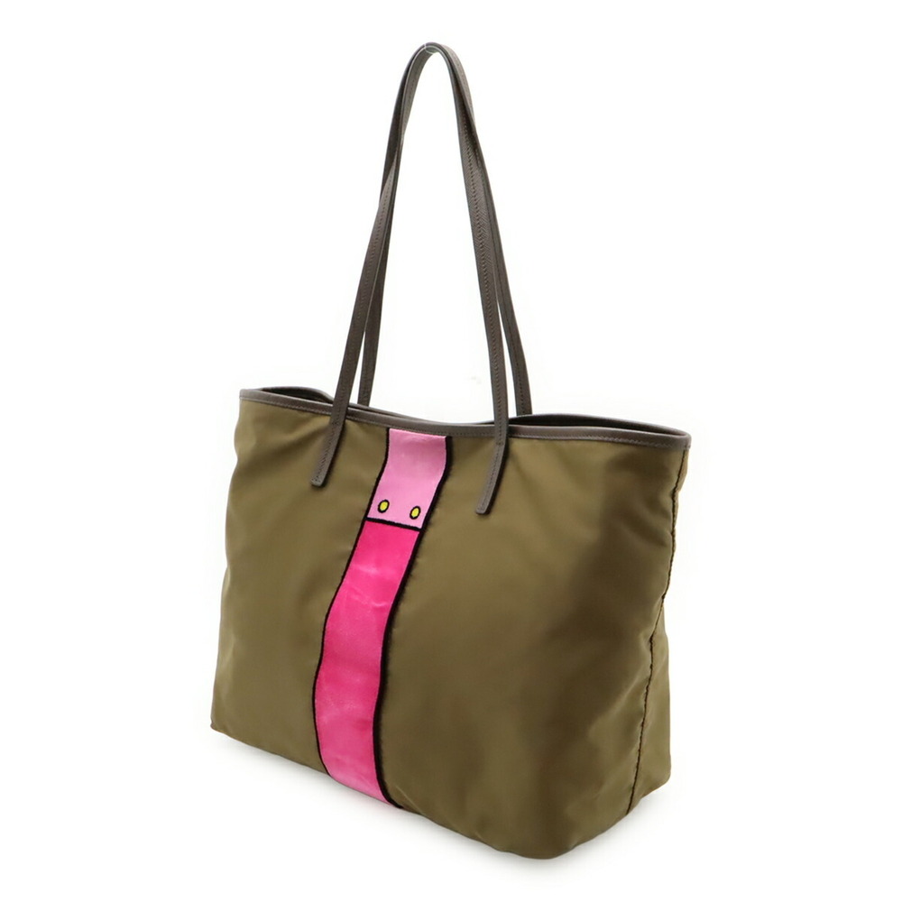 PRADA Pink Leather Shoulder Bag - Picture 3 of 10
